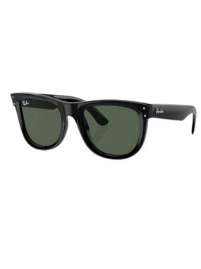 NEW RAY-BAN Wayfarer Reverse RBR0502S 6677/VR Polished Black Frame with DK Green